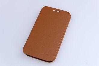 Samsung I869 Leather Cases Coffee Color With PC + PU Leathe