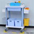 carrinho para tratamento médico com gaveta