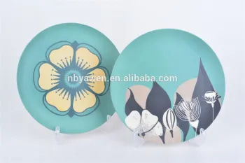 2015 newest design Bamboo Fiber Powder Food Plate