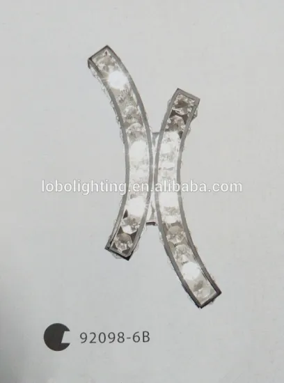 six lamp tiered wall sconce fixture/home modern decor/home office lighting/house light crystal