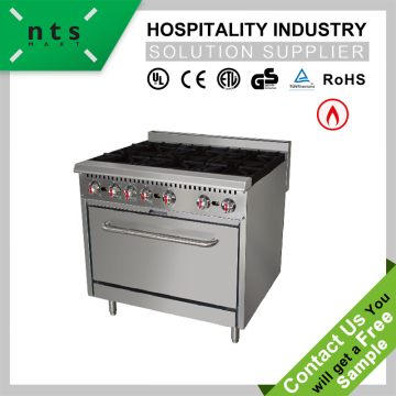 stainless steel gas burner(6 burners)