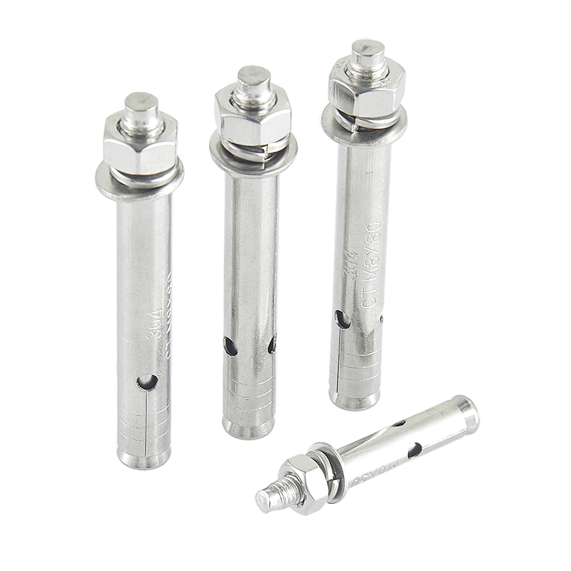 Din Standard Stainless Steel through Bolt Ground Anchor System of Inch Measurement Iron Material
