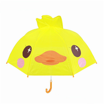 3D yellow duck kids umbrellla 21 inches