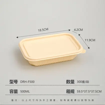 S Size Rectangular lunch box(500)