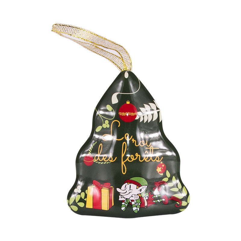 Christmas Tree Candy Tin Box