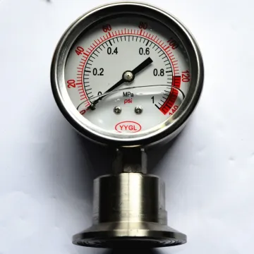 Liquid Filled Pressure Gauge diaphragm pressure gauge