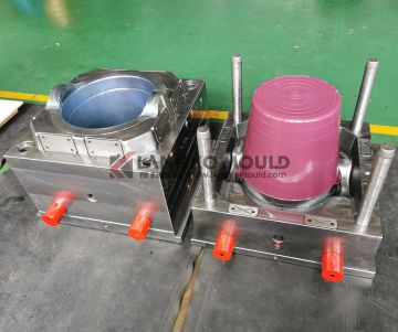Zhejiang Hersteller hochwertiger Kunststoffspritzformen für 40 l PP-Eimer und Körbe