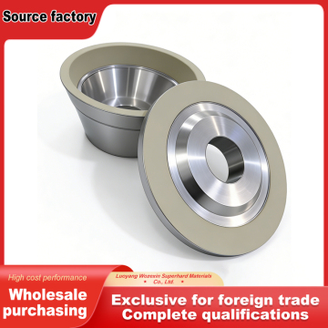 Bowl shaped wheel for PCD tool surface grinding