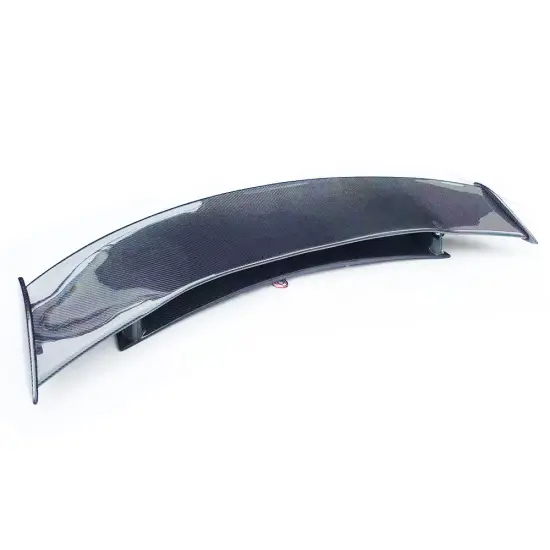 R Style Carbon Fiber Rear Trunk GT Lip Wing Spoiler for Mercedes-Benz C190 AMG GT GTS GTR (2014 and Up)