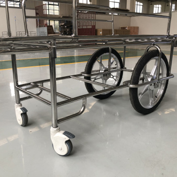 Hospital Stainless Steel Detachable Stretcher Trolley