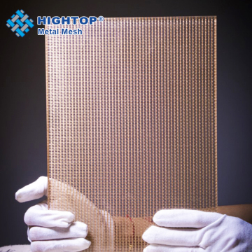 Versatile Artistic Copper Wire Mesh Screens for Laminated Glass Decorations