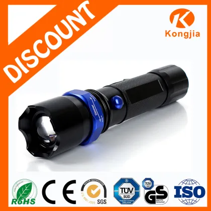 Aluminum Rechargeable Zoom The Best Flashlight In The World