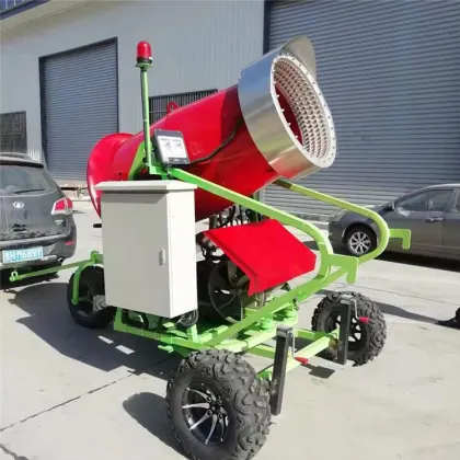 Outdoor Snowflake Machine: Creating Realistic Snowfall with Snow Spraying Technology