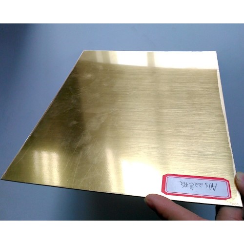 Abs Sheet for Laser Engraving Gold/White Hairline Double Color ABS Sheet for Engraving Factory