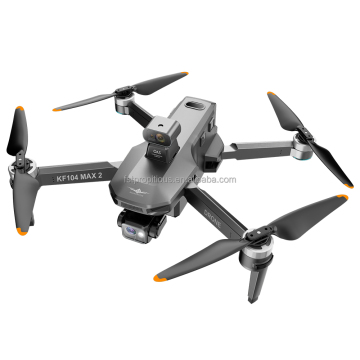 KF104 अधिकतम 2 GPS ड्रोन: 4K 6 किमी 3-अक्ष गिम्बल और 360 ° लेजर बाधा परिहार