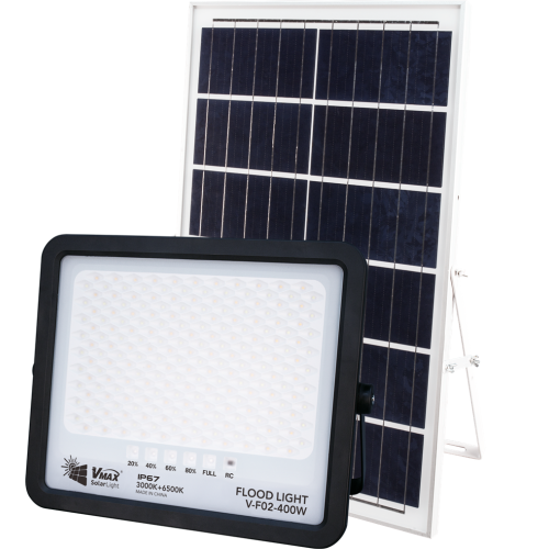 Foco solar de 400W con control remoto