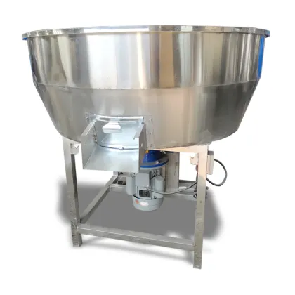France Rural Farmers Feed Powder Vertical Electric Stainless Steel Mixer