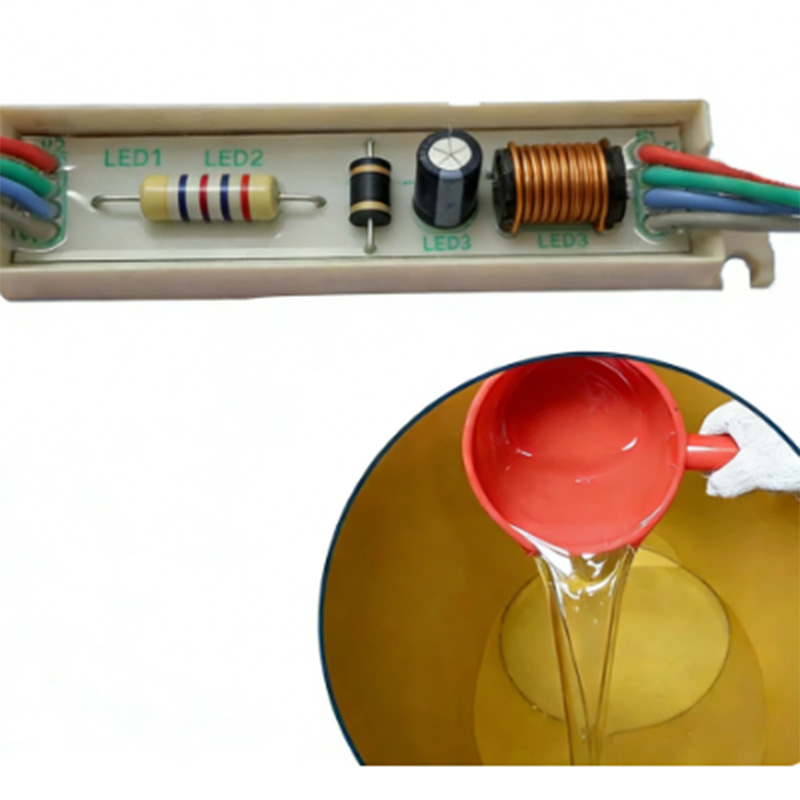 rapid curing potting material