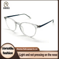 Armações ópticas de metal redondas modernas TR90