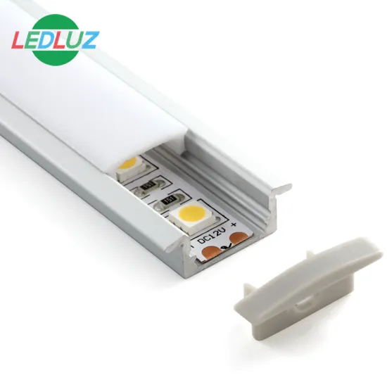Super Slim 8mm Recessed LED Aluminum Profile with Flange for Cabinet and Wardrobe Lighting