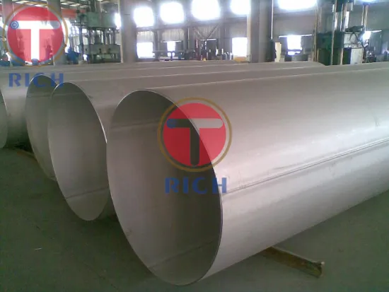 Industry Use Large Diameter Welded Stainless Steel Tubes