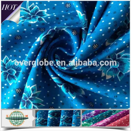 Plain Rapier Quality Rayon Printed Fabric