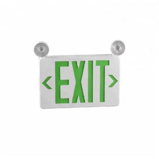 FEITUO Approved JEE Series 6 Inch Maintained Green Exit Sign