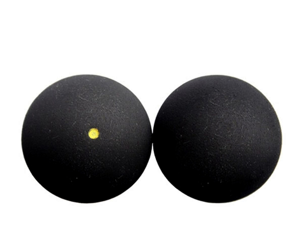 1 piece Free Shipping squash ball yellow dot, squash ball, squash racket ball, squash racquet training ball