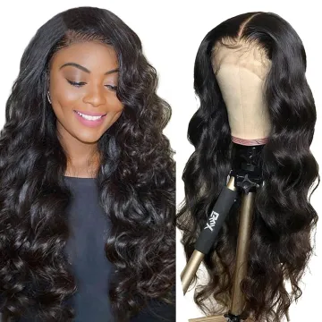 Wholesale Mink Brazilian Virgin Human Hair Lace Frontal Wig Loose Wave Natural Hair Cheap Hd Full Lace Front Wig For Black Women