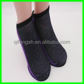 full color sublimated printed ankle socks