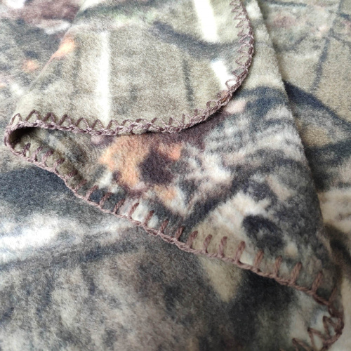 Tryckt Anti Pilling Polar Fleece Filt kastar