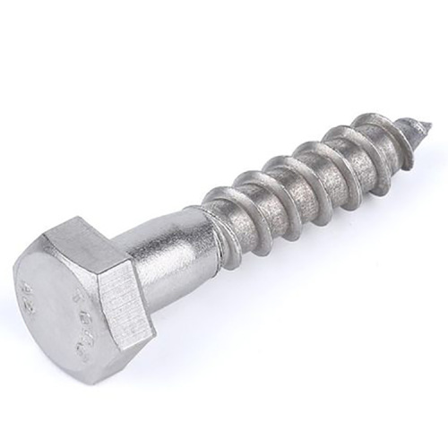 M6M8M10 Tornillos para madera de cabeza hexagonal de acero inoxidable DIN571