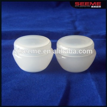 white plastic jar of 10g,great quality PP cream JAR made in CHINA,,cheap jar 5g/10g /20g/30g /50g