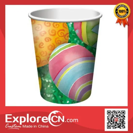 Environmental disposable hot drink paper cup