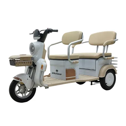 Affordable Electric Tricycles: 48/60v 600w Elderly Friendly Three Wheel Scooters