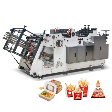 High Speed Fully Automatic Paper Lunch Box Making Machine