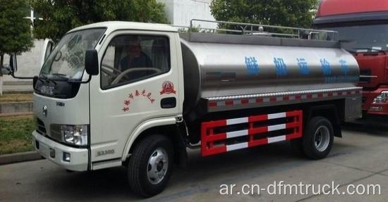 Dongfeng 4x2 شاحنة حليب مياه الحليب الفولاذ المقاوم للصدأ