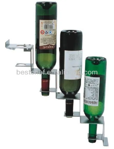 stainless steel Stepped Wine bottle rack