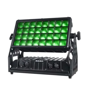 IP65 Aluminum Housing 32x40W Outdoor DMX RGBW LED Landscape Lighting with Barn Door