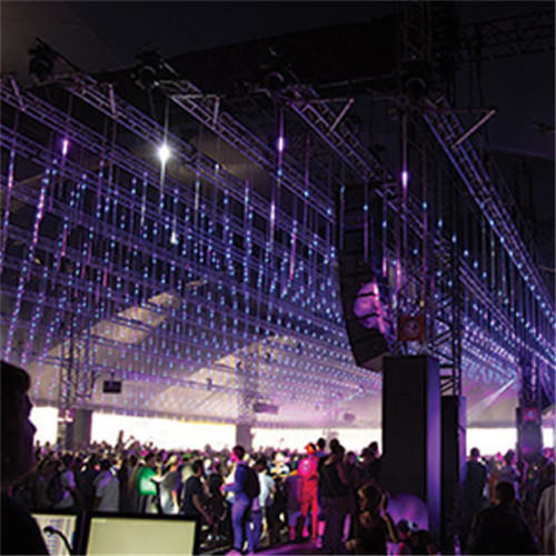 Falling star dmx 3d vertical tube light