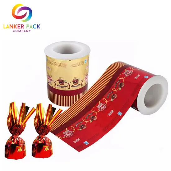 Custom Printed Plastic Aluminum Foil Laminated Roll Film
