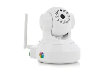1/4" Cmos 720p Plug And Play Ip Cameras With Wireless Pan Tilt