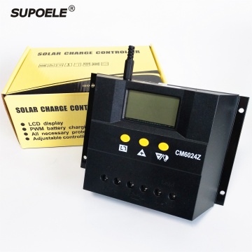 60A 12V 24V Auto LCD Display Panel Battery PWM Solar Charge Controller