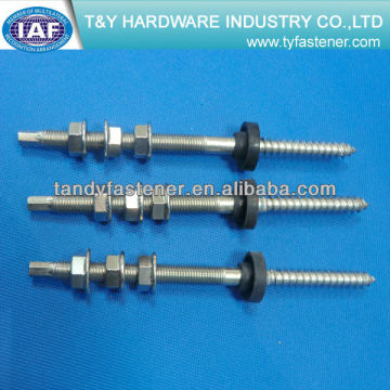 Solar Hanger Bolt Set / A2-70 Stainless steel