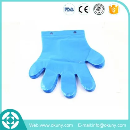 Good quality low price kitchen pe glove,plastic gloves