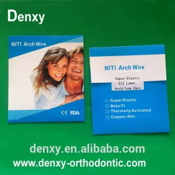 Dental Orthodontic NiTI Archwires