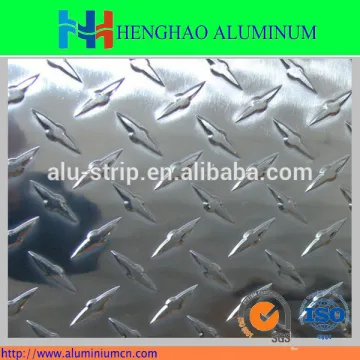 China aluminum checker plate sheet / textured aluminum sheet 5754
