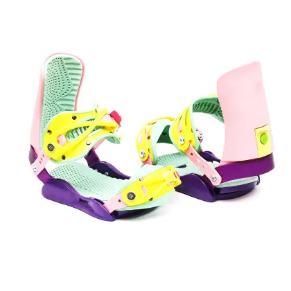 Wholesale High-Quality Chinese Lightweight Ski Strap Buckle Black Ski Shoes Snowboard Binding