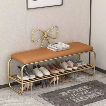 Household Entrance Shoe Changing Fitting Stool with Seat