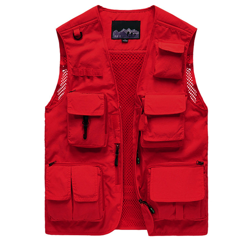 Mens Utility Vest Jacket With Sleeves